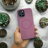 LAVENDER MAGSAFE SILICON CASE